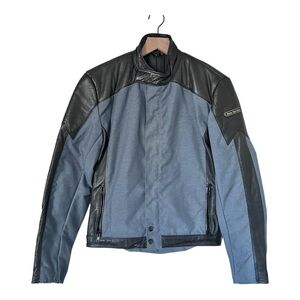 Men's Black and Gray Jacket